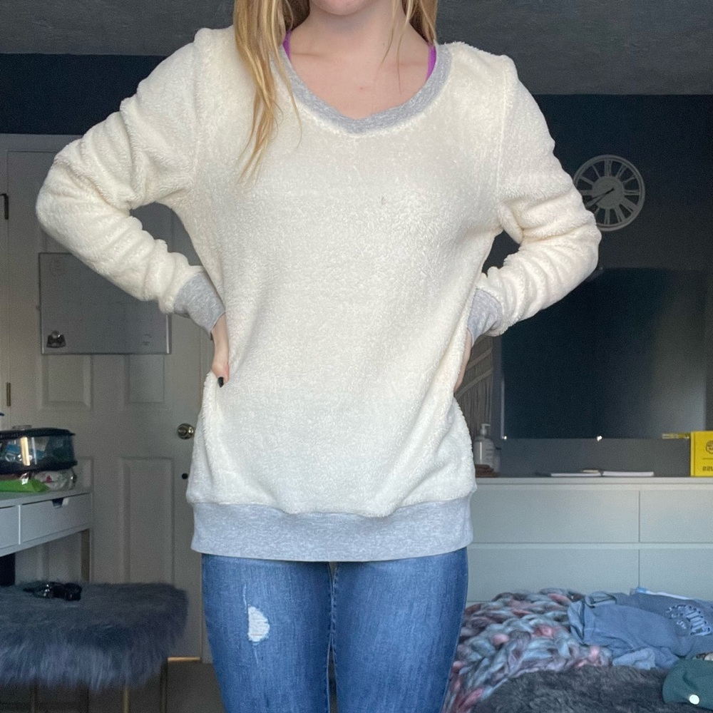 Fuzzy sweater